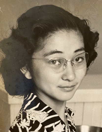 Portrait of Helen Yamamoto in her youth